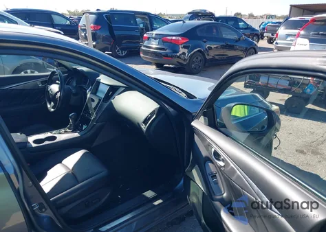 2017 Infiniti Q50 3.0T Premium from USA, damaged, VIN JN1EV7AP3HM742802